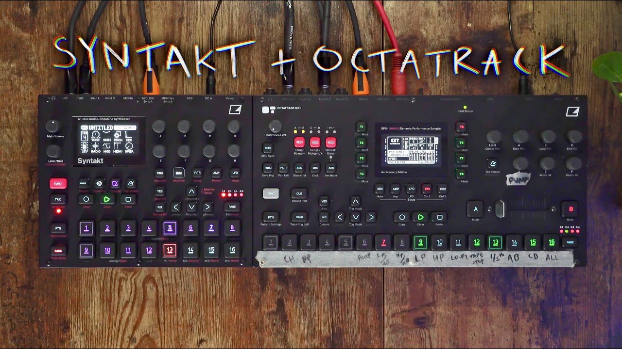 Syntakt and Octatrack Performance - The Ultimate Duo