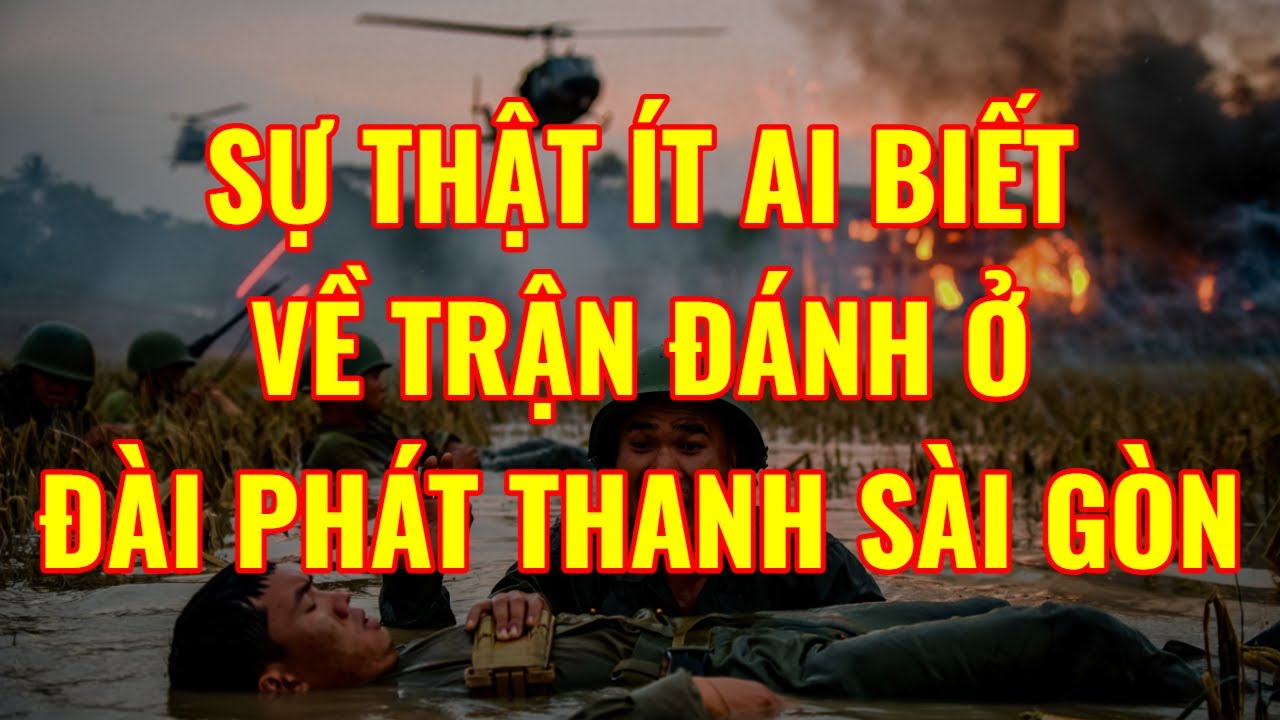 Sự Thật Ít Ai Biết Về Trận Đánh Ở Đài Phát Thanh Sài Gòn | Hồi Ký Miền Nam VN