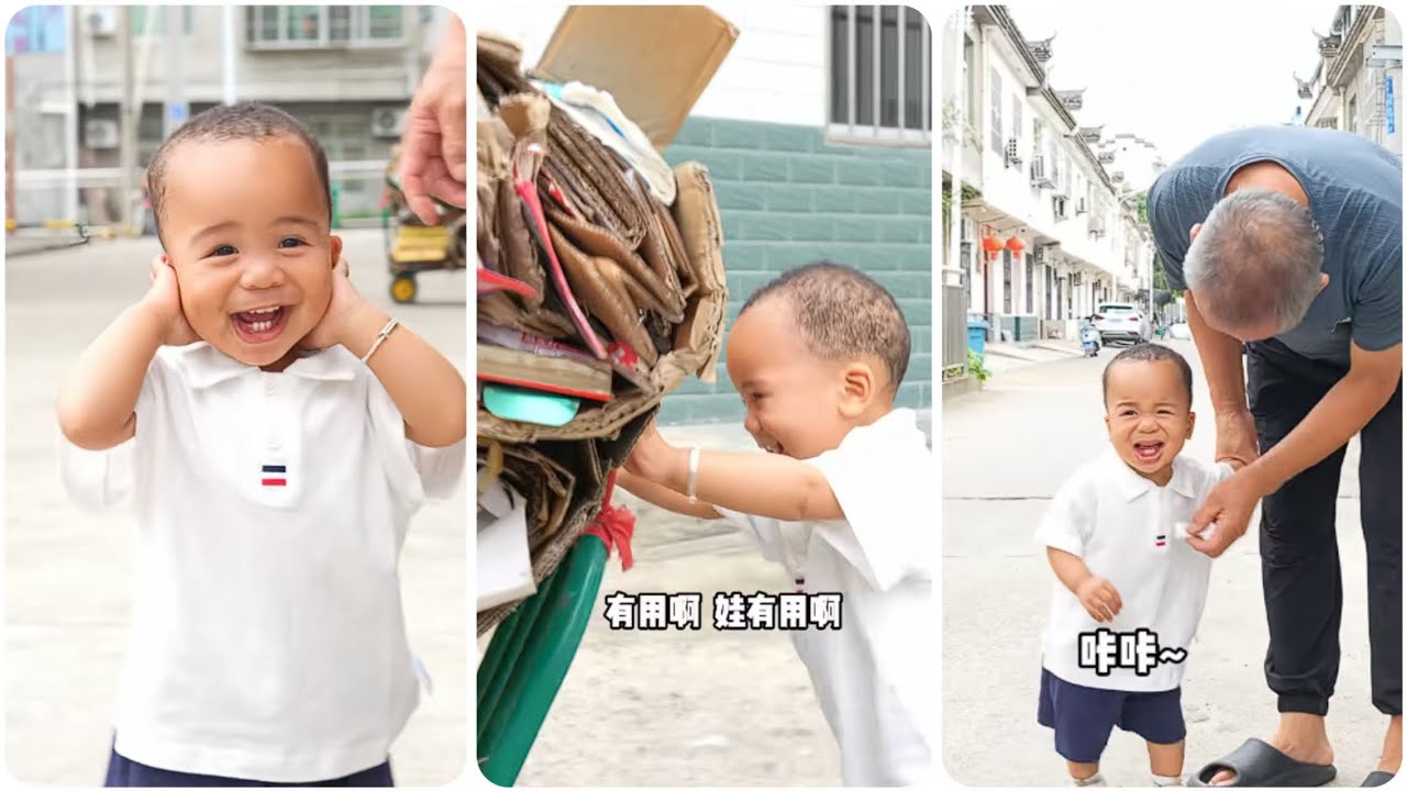 Why Did Kaikai Insist on Helping Grandma Push the Cart? 💕 A Heartwarming Secret Mission About Bread🍞