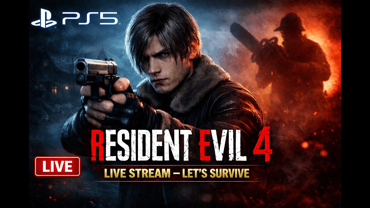 RESIDENT EVIL 4 REMAKE LIVE 🔴 | Chapter Gameplay | PS5 Horror Survival! EP 3
