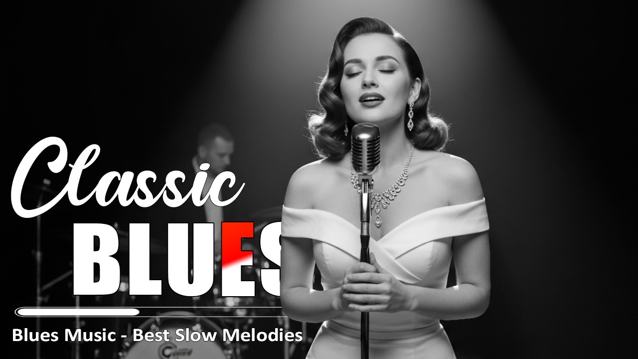 Classic Slow Blues 🎶 Dark and Elegant Blues Music to Escape To Vol.18