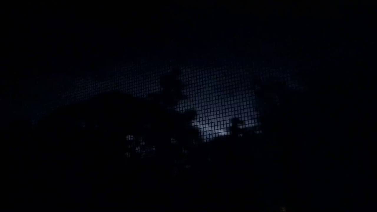 Lightning Storm At Night