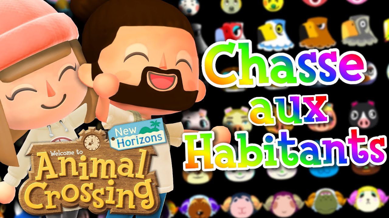 LE PLEIN D'HABITANT COOL DANS CETTE CHASSE ! | ANIMAL CROSSING NEW HORIZONS EPISODE 65 CO-OP