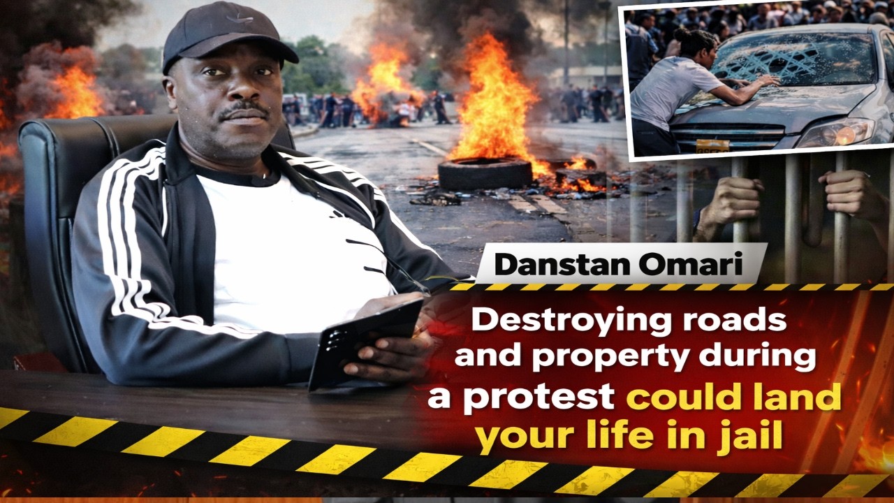 Beware! Destroying roads and property during a protest could land your life in jail.
