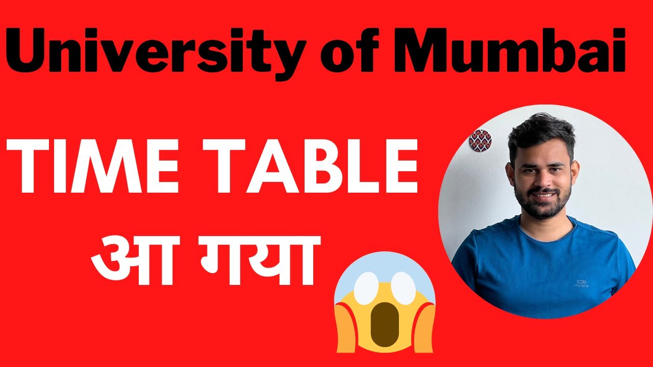tybcom sem 5 timetable university of mumbai 2022