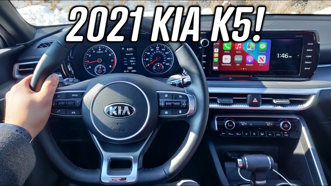 2021 Kia K5 GT-Line Interior and Details!