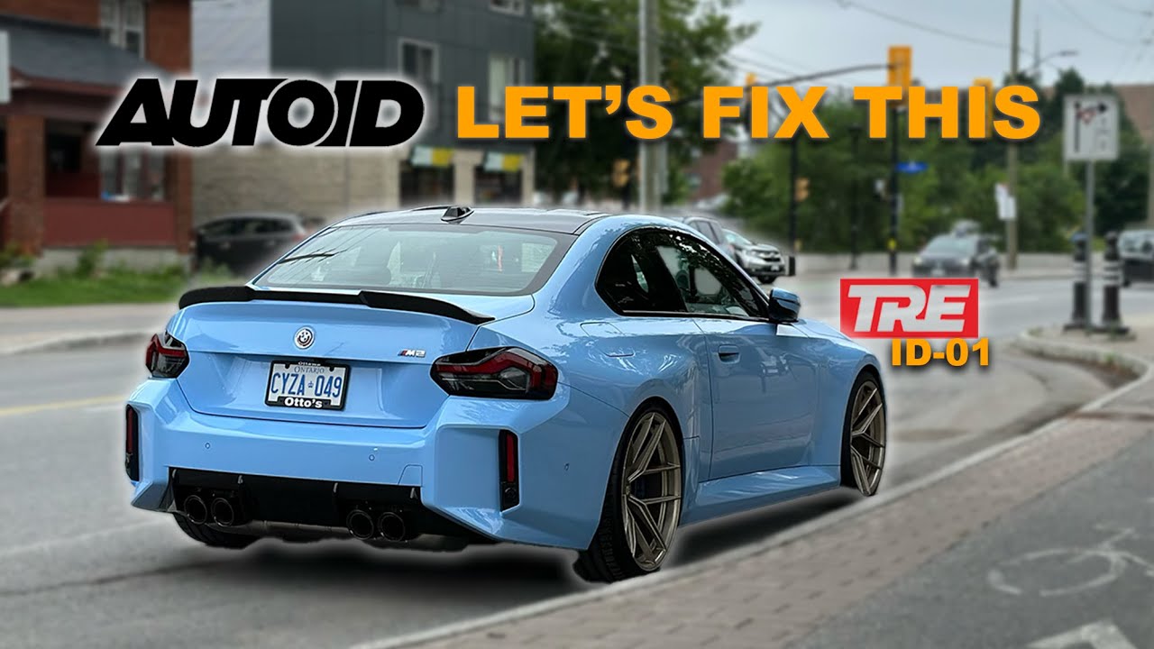 G87 M2 - Can we FIX it? First TRE aero mod from AUTOID [ ID-01 ] Rear Spoiler