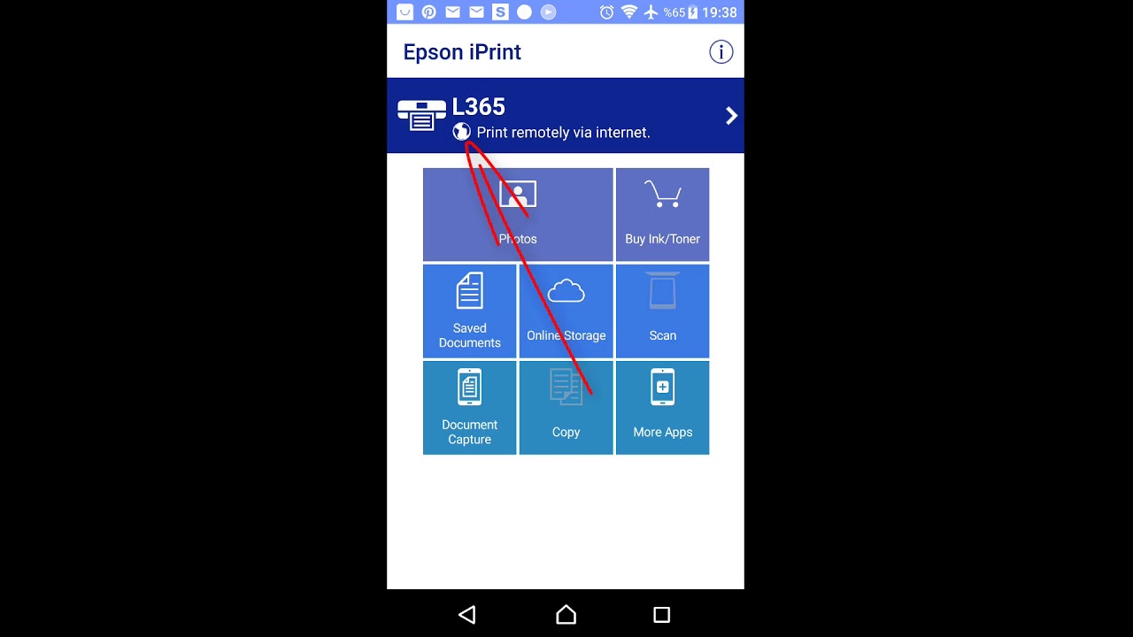 İnternet Üzerinden Telefon İle Çıktı Alma