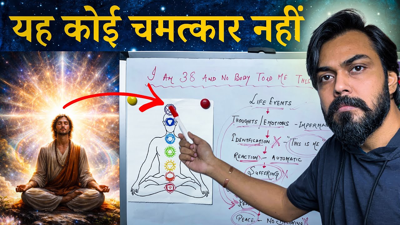 I’m 38 & Nobody Told Me Enlightenment Is Very Ordinary | A Clear Whiteboard Explanation