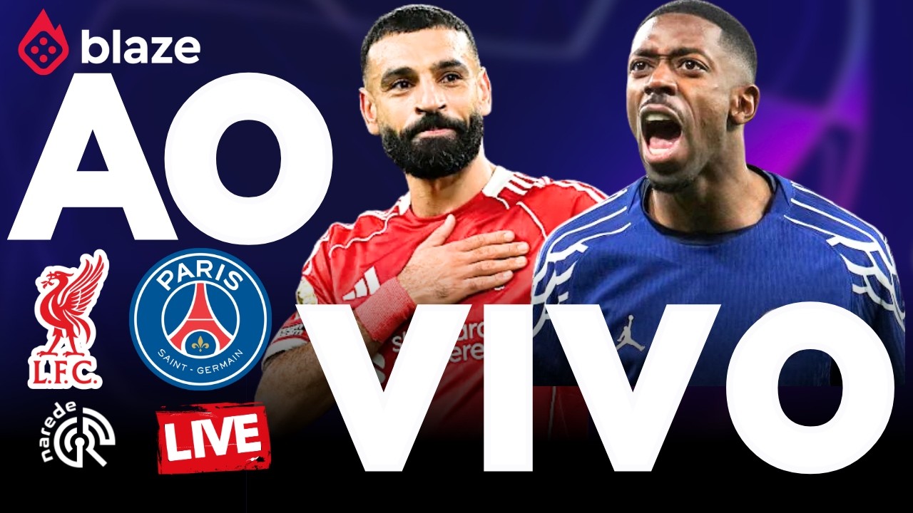 LIVERPOOL X PSG AO VIVO 🔴 HOJE | JOGO AO VIVO AGORA | CHAMPIONS LEAGUE 2026 - LIGA DOS CAMPE&Otilde;ES