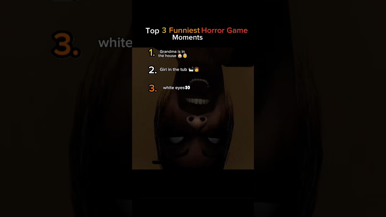 Top 3 Funniest Horror Games 🎮😂 #funny #gameforeveryone #horrorgame #foryou #gaming