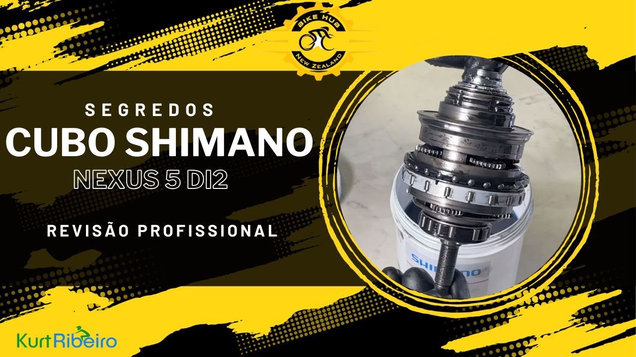 Revisao do Cubo Nexus Shimano 5 Velocidades com Di-2