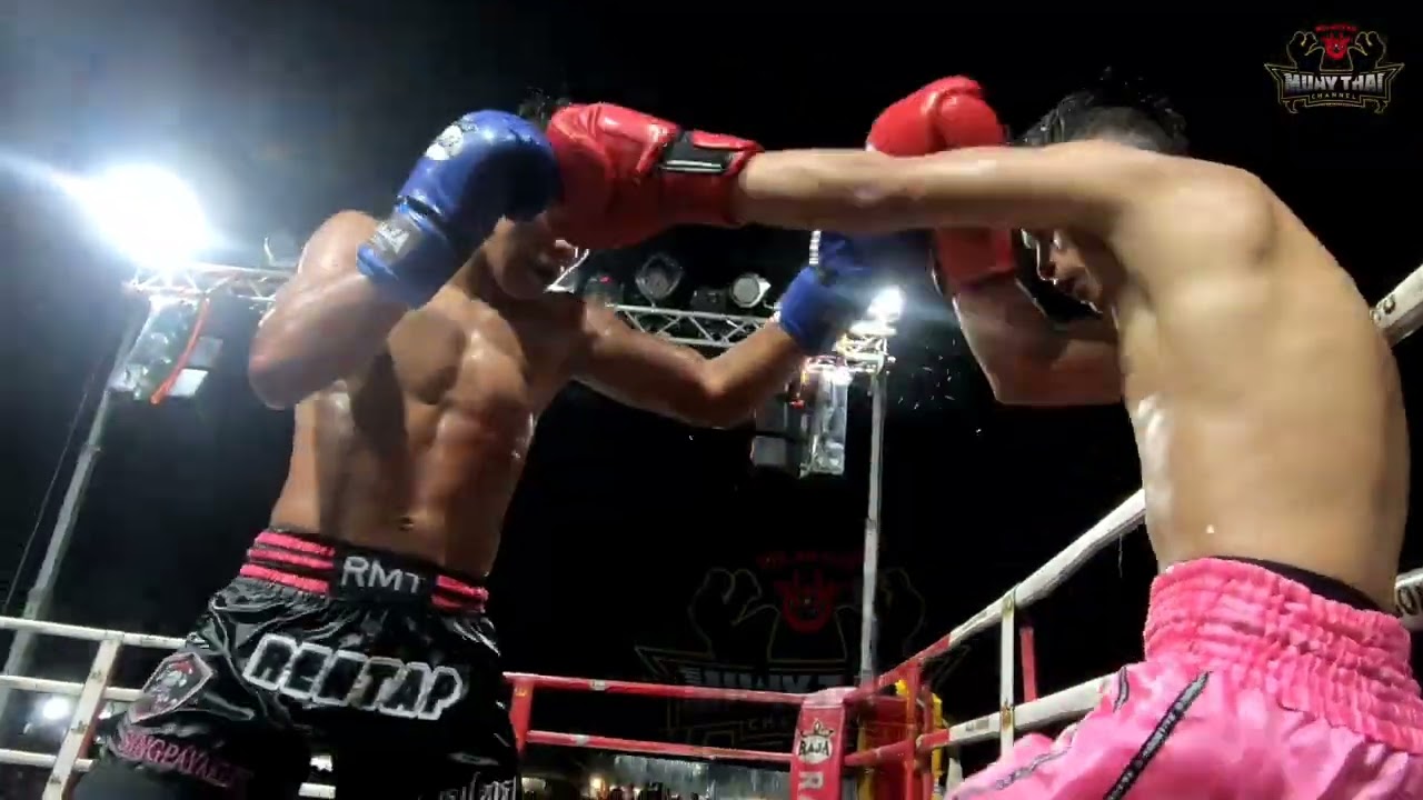 (HD) Jojo Rentap Muaythai 🔵vs🔴 Pokchek Torpedo Kayu Kelat | 25 Mac 2022