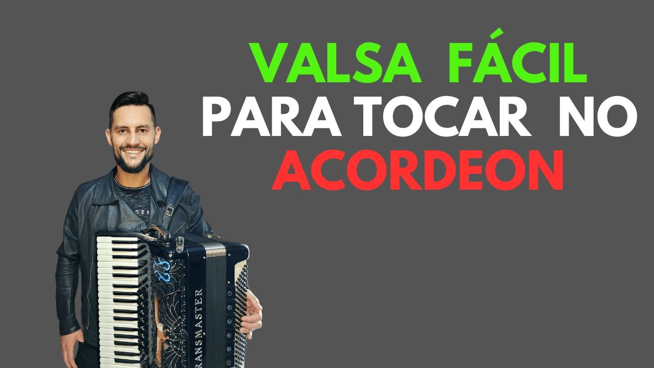 VALSA FÁCIL PRA TOCAR NO ACORDEON, MÚSICA DA SAUDADE
