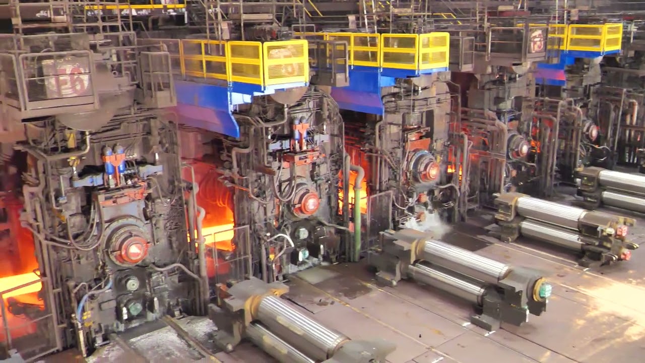Le Process du Train à Bandes ArcelorMittal Méditerranée
