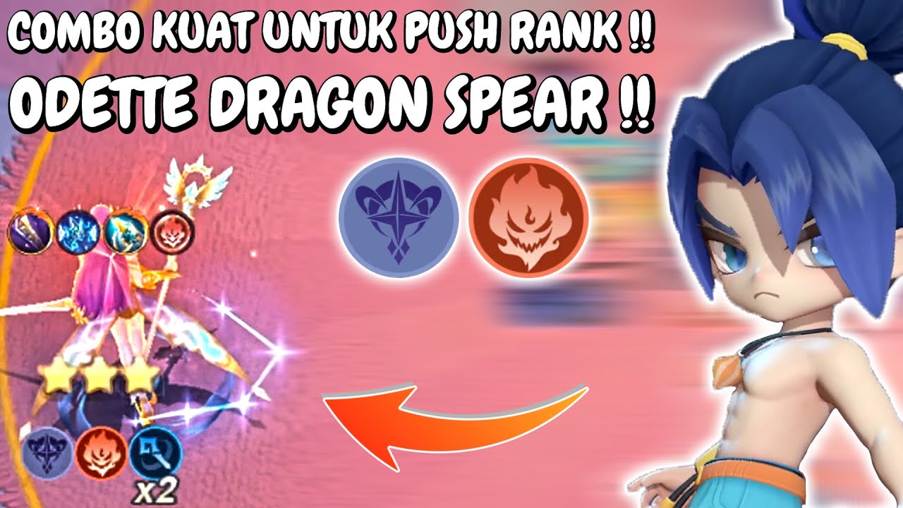 COMBO SUPER KUAT UNTUK PUSH RANK !! ODETTE ZILONG !! MAGIC CHESS GOGO