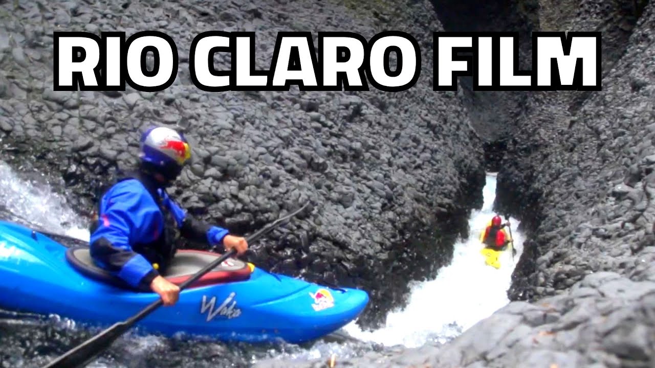 Extreme Whitewater Kayaking the Rio Claro with Aniol Serrasolses Gerd Serrasolses and Evan Garcia