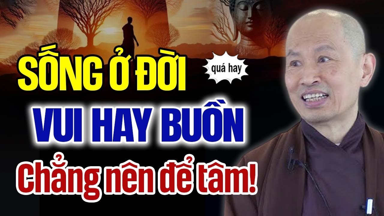 Sống Ở Đời, Vui Buồn Đến Rồi Đi - Không Nên Để Tâm Quá Nhiều | Thầy Thích Phước Tịnh