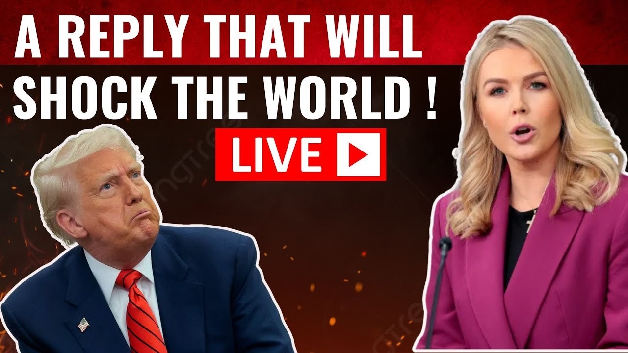 WHITE HOUSE LIVE | US's Karoline Leavitt MAKES Shocking Reveal | US-IRAN Conflict | Donald Trump