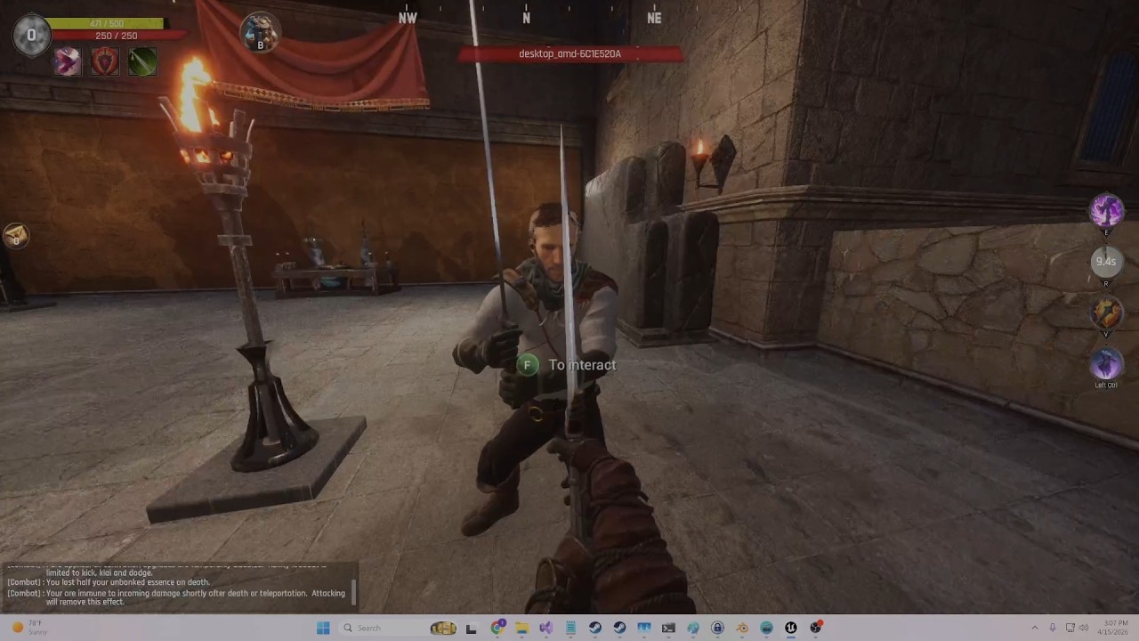 Incoming combat tweaks