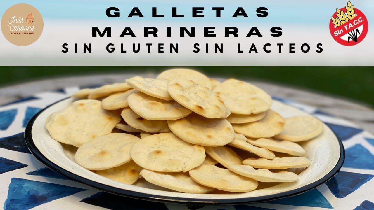 Galletas Marineras sin gluten y sin lácteos