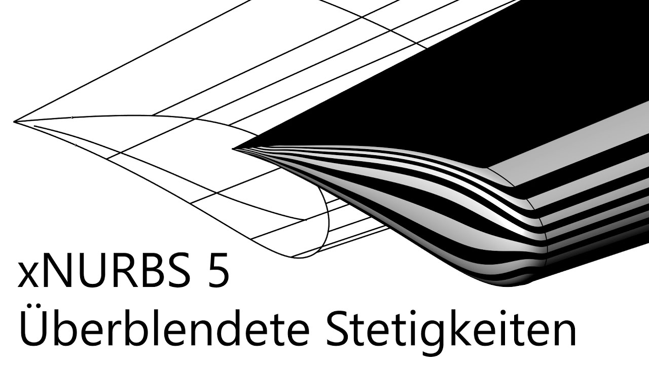 Rhino - xNURBS 5 Überblendete Stetigkeiten