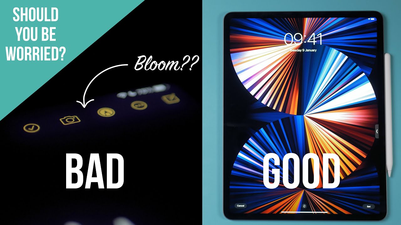 M1 iPad Pro MiniLED Test | Blooming Issue Or No Issue?