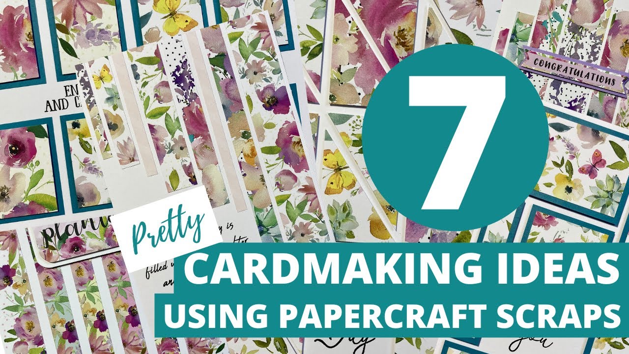 7 More WONDERFUL Ways to use YOUR Paper Scraps!!!