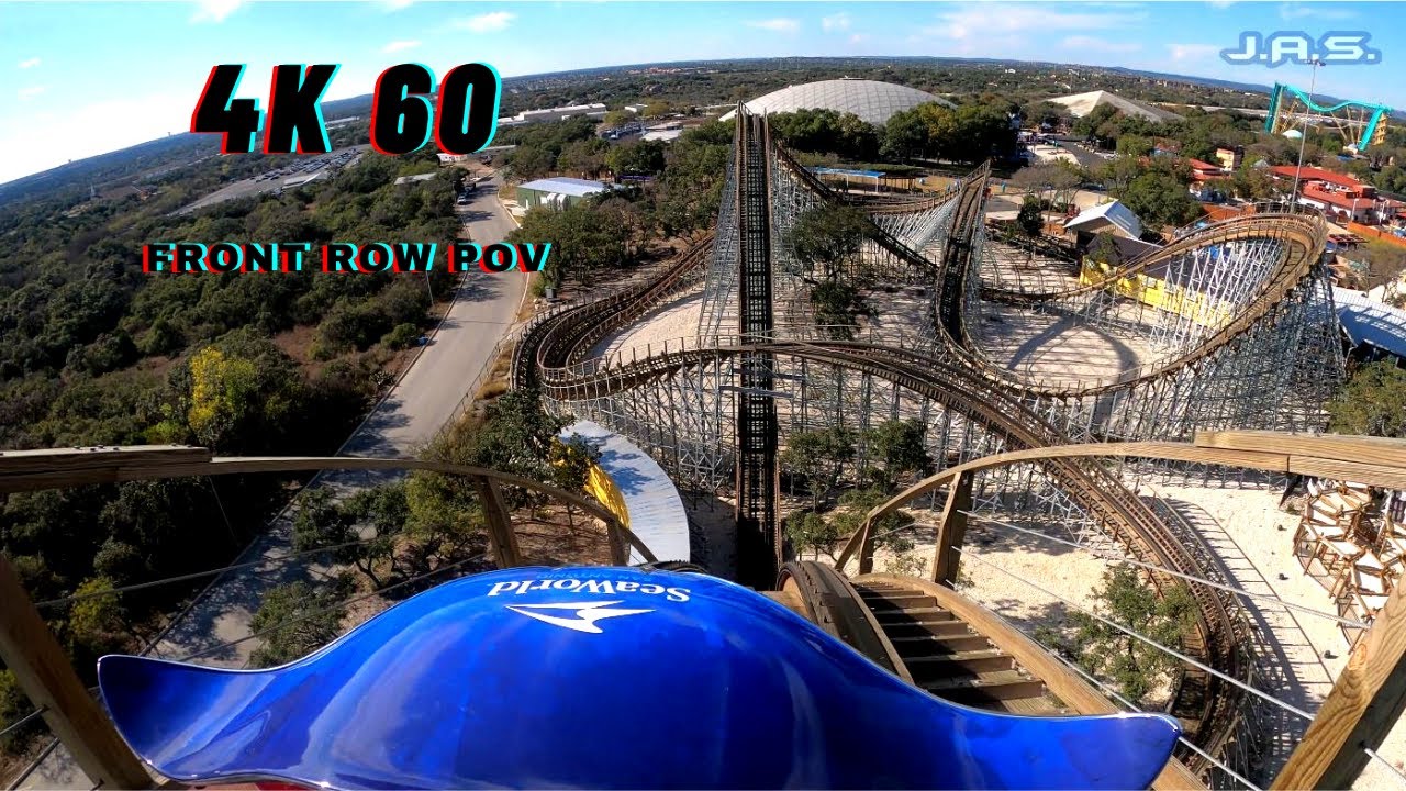 Texas StingRay Front Row POV Full Ride in 4k 60