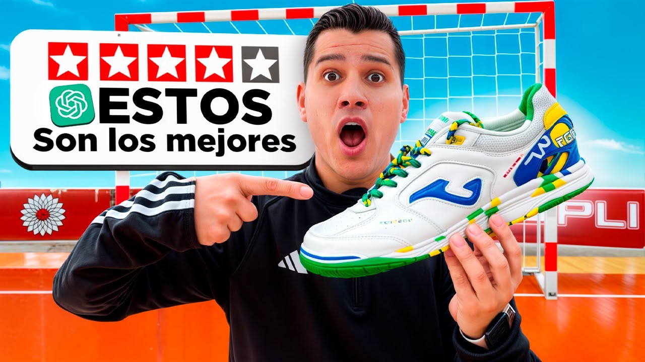 PRUEBO La MEJOR ZAPATILLA de FÚTBOL SALA de la HISTORIA...SEGÚN CHATGPT