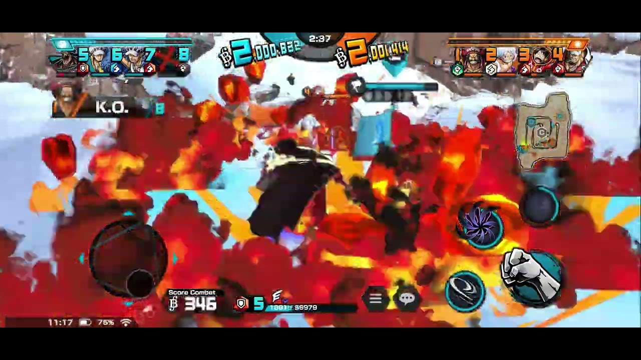 GAMEPLAY BARBE NOIRE | One Piece Bounty Rush avant la v2 !! 