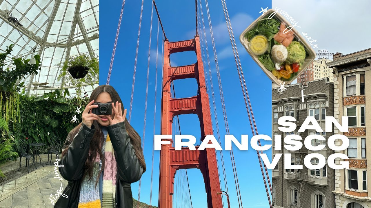 san francisco vlog | cafe hopping, artsy stops, night life