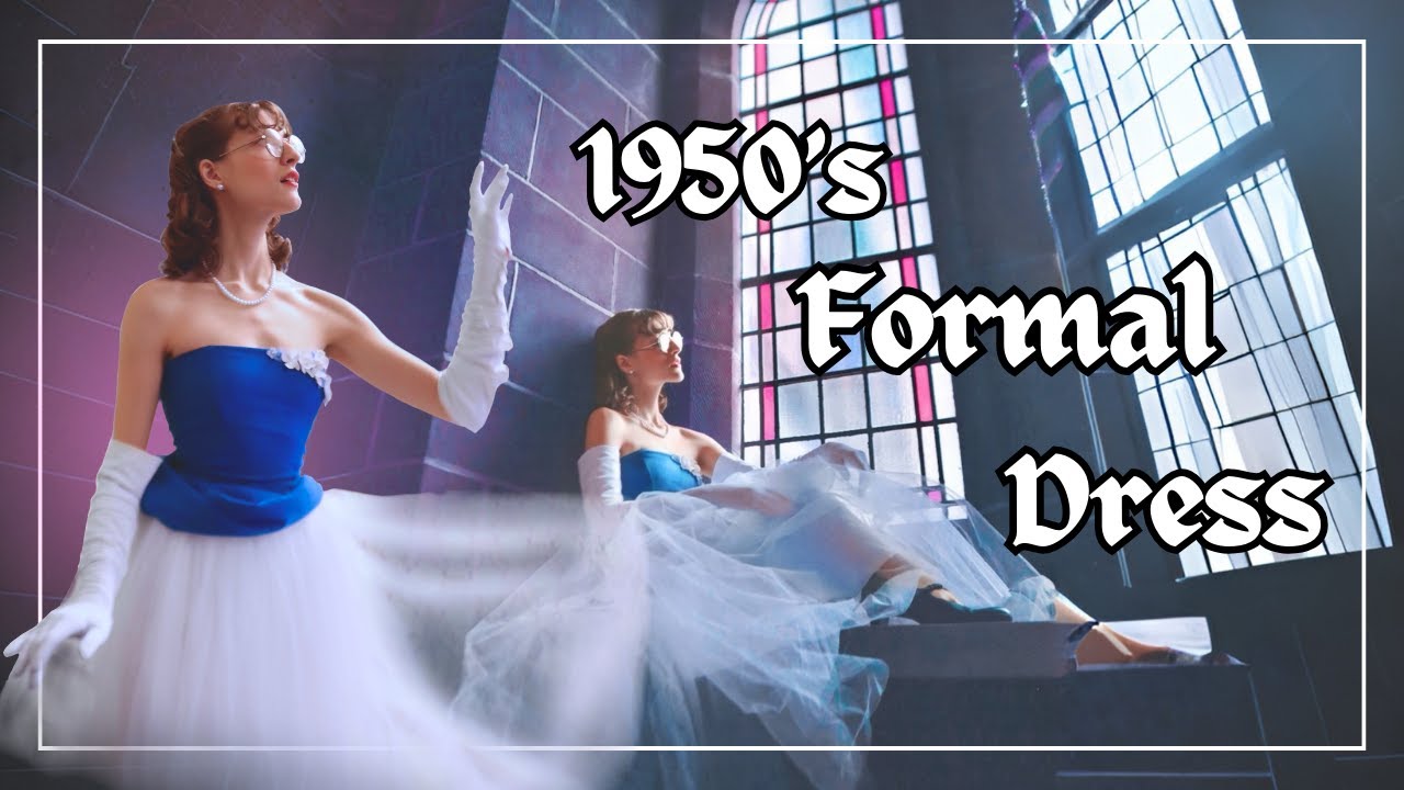 How I Made a 1950's inspired dress | Ceil Chapman Inspired
