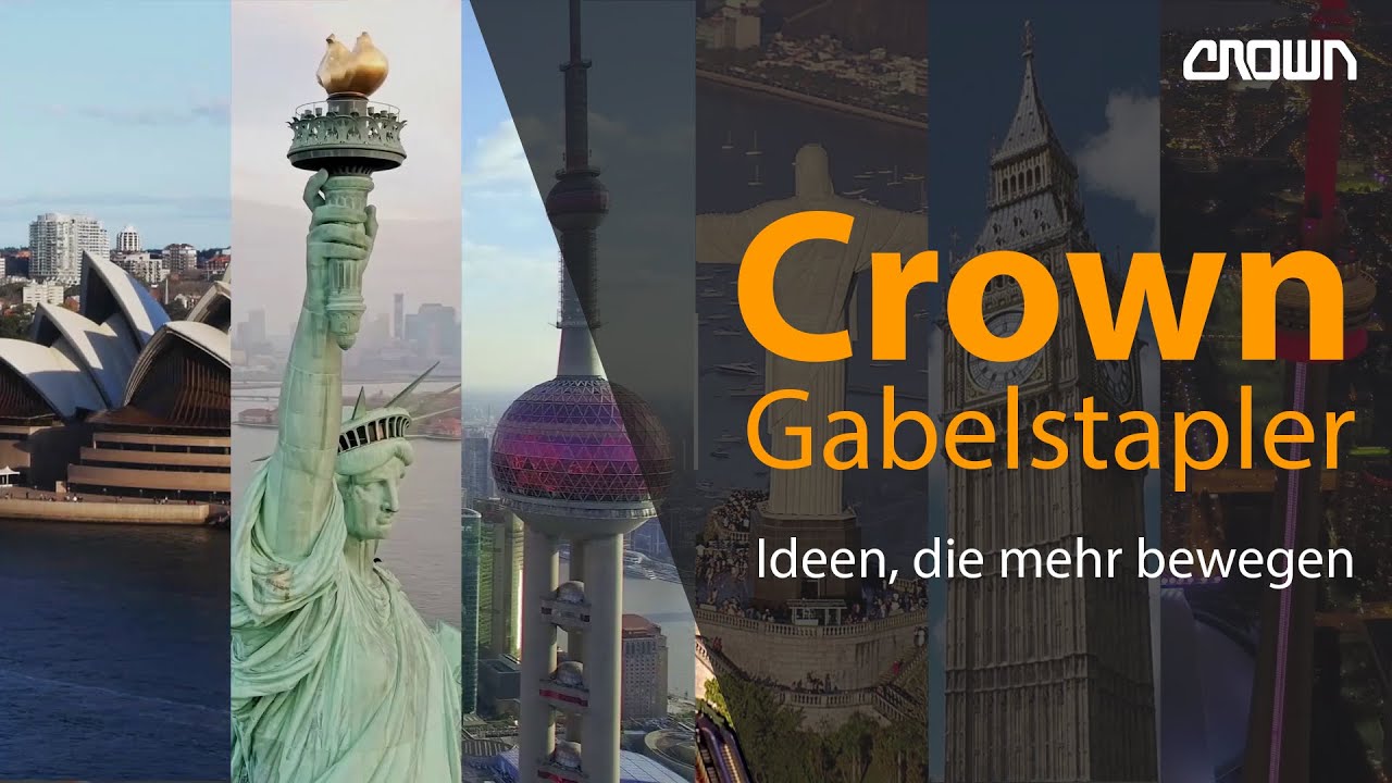 Crown Gabelstapler | Ideen, die mehr bewegen