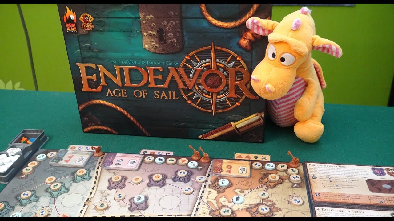 Endeavor: Age of Sail - 2p Playthrough