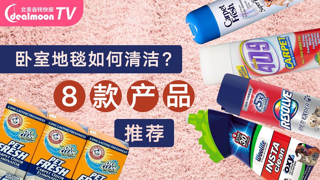 8款地毯清洁必备神器！卧室地毯如何清洁？年末大扫除，一秒换新家！