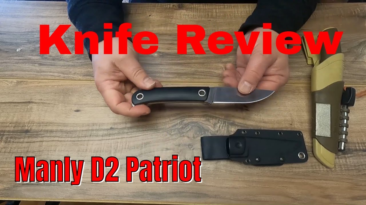 Manly D2 Patriot Knife Review (BULGARIAN MADE)