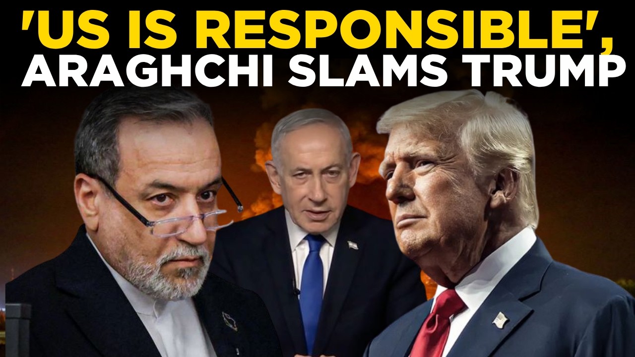 Abbas Araghchi Speech LIVE | 'History Will Hold US Responsible', Iran FM Slams Trump | US News LIVE