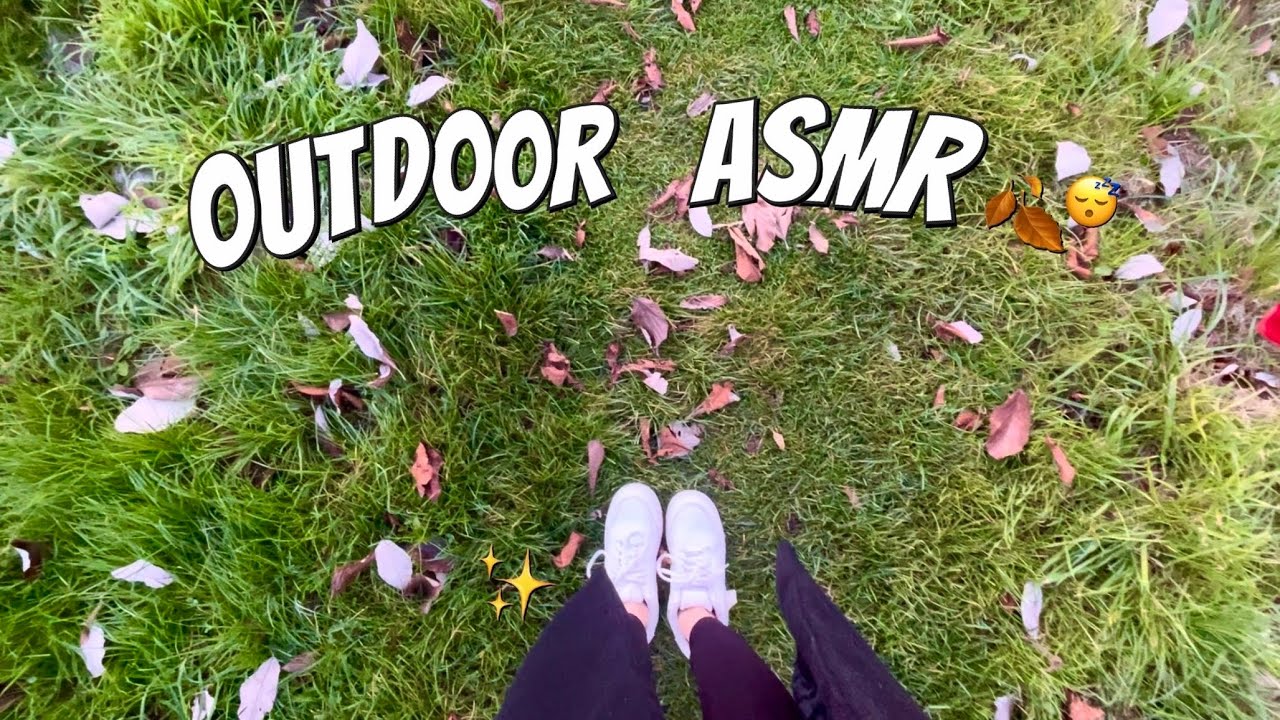 WALK WITH ME 🌳🍁 Outdoor ASMR - Lofi ✨