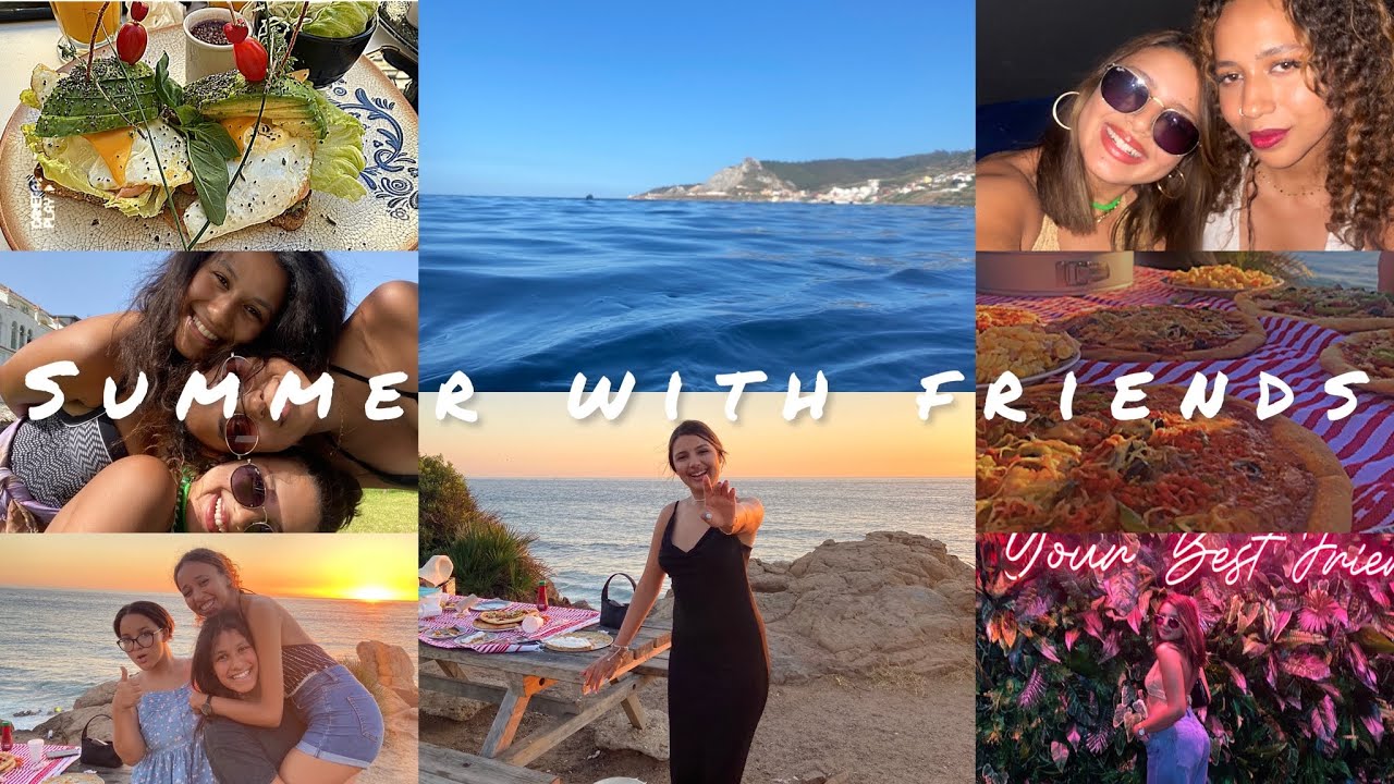 Summer vlog with friends à tanger partie1 | رحلتي الصيفية مع صديقاتي الى طنجة