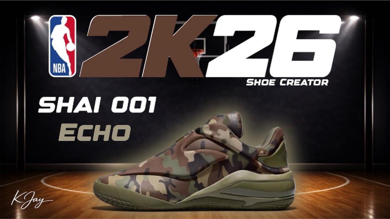 Создатель обуви в NBA 2K26 &mdash; Как сделать Converse SHAI 001 'Echo'