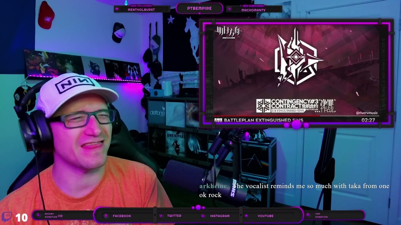 Arknights OST - Battleplan Extinguished Sins REACTION