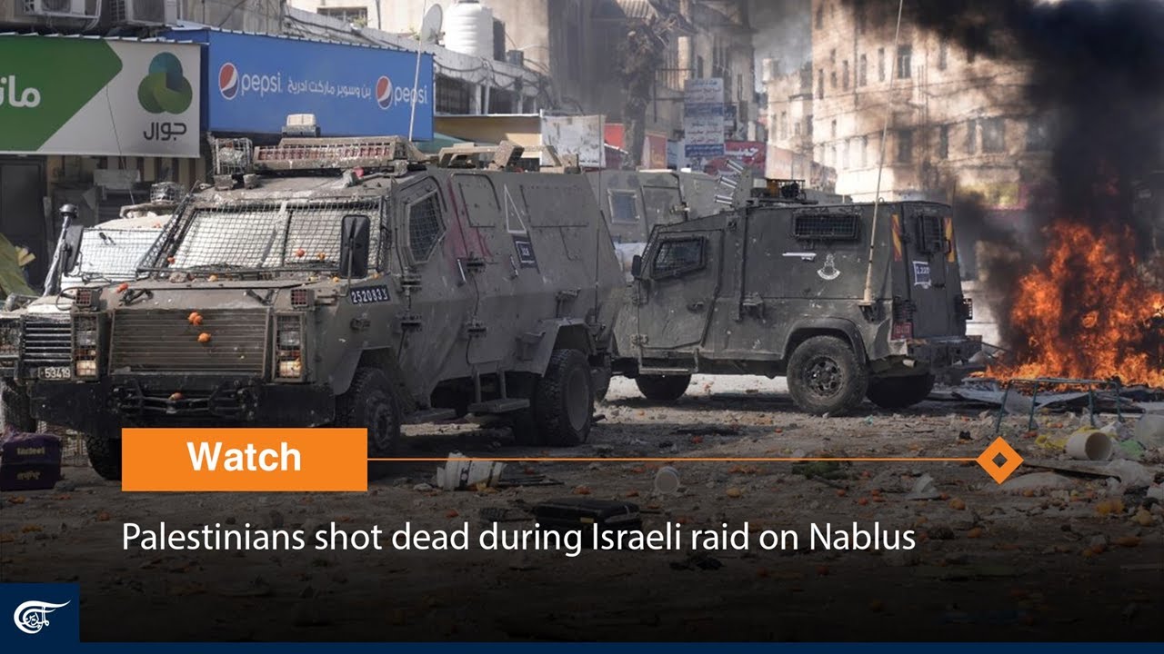 Palestinians shot dead during Israeli raid on Nablus
