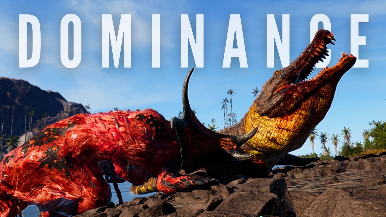 How a Solo Deinosuchus Controls Highlands | The isle