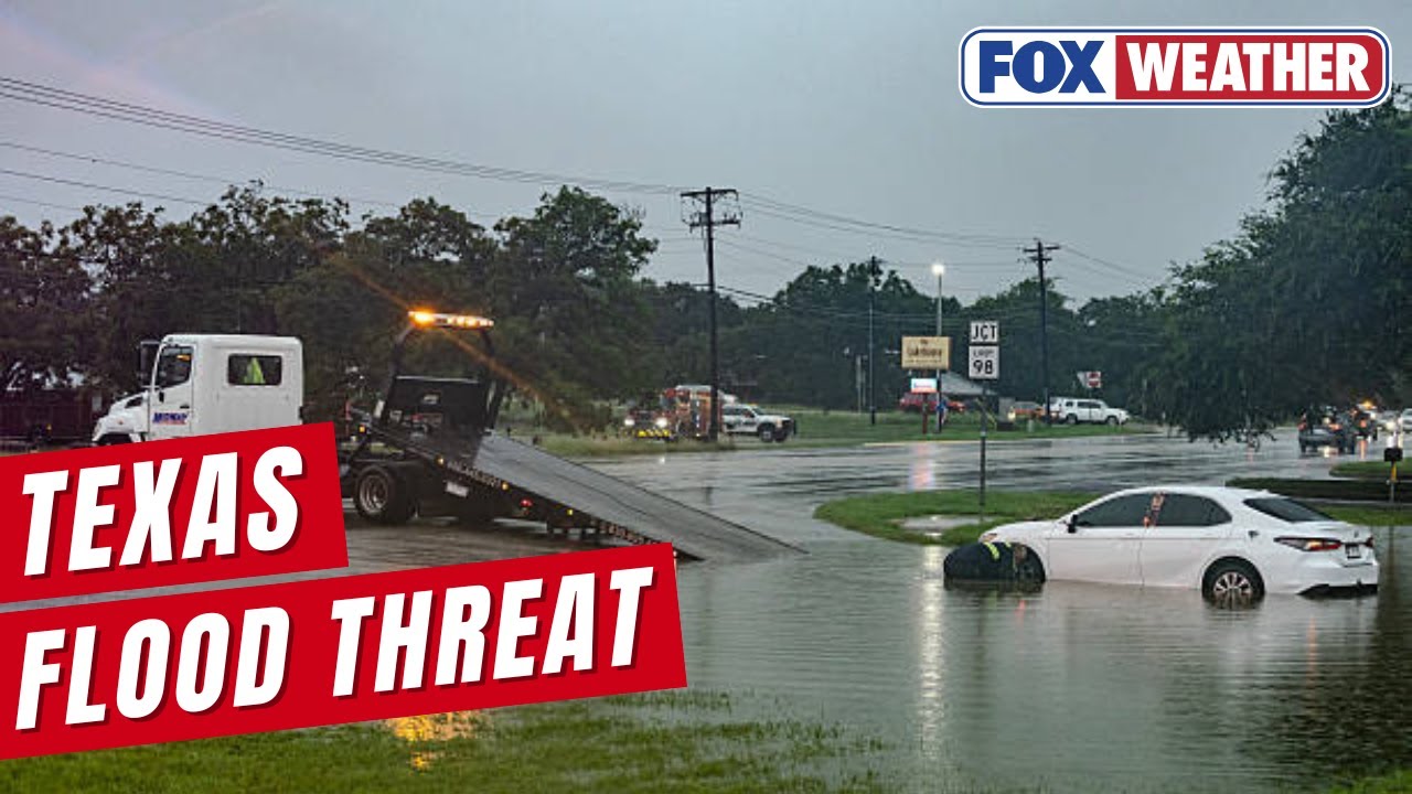 Rounds Of Storms Bring Flood Threat Across Dallas, Texas Hill Country