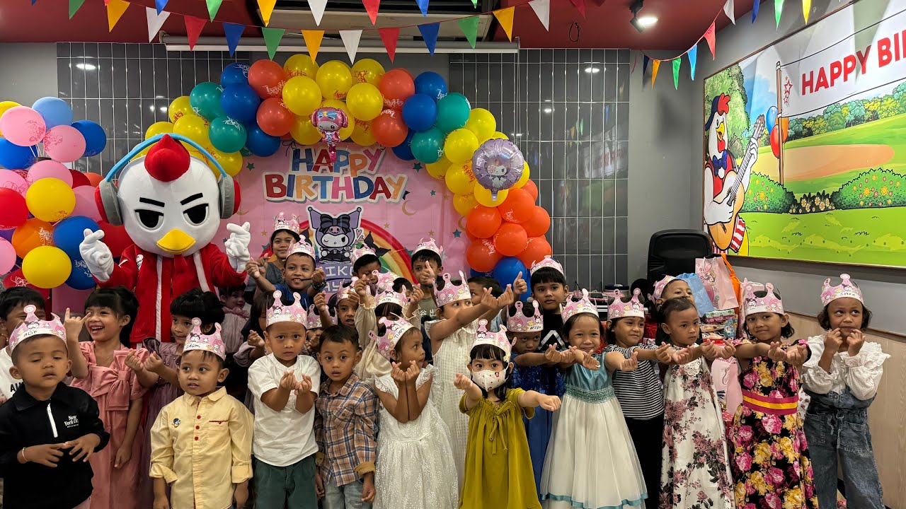 My Birthdays Party 6th Keiko & Ayako #happybirthday #ulangtahun #anakanak #fyp #dedukeikoayako #kfc