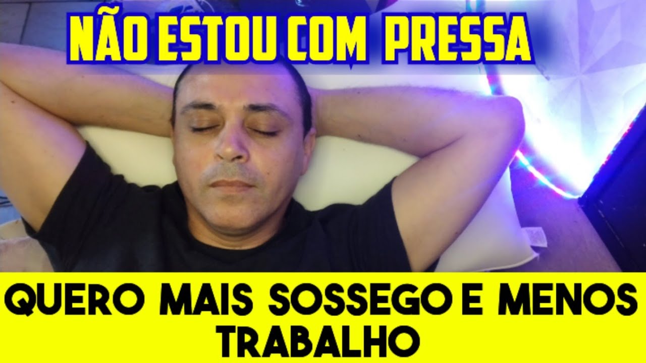 FAÇO TUDO NO MEU TEMPO, NÃO ESTOU COMPETINDO COM NINGUÉM 🥱