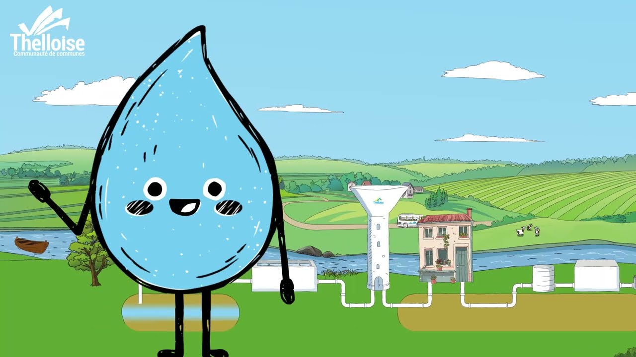 Les aventures de Buld'O - Le cycle de l'eau domestique