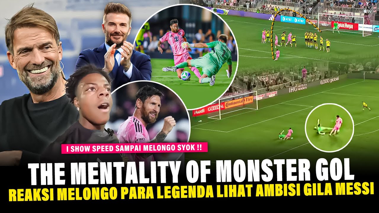 MAGIS Messi Buat Rubuh Seisi Stadion Saat Goal nya Dengan Sepele Pecundangi KIPER dan Bek Nashville