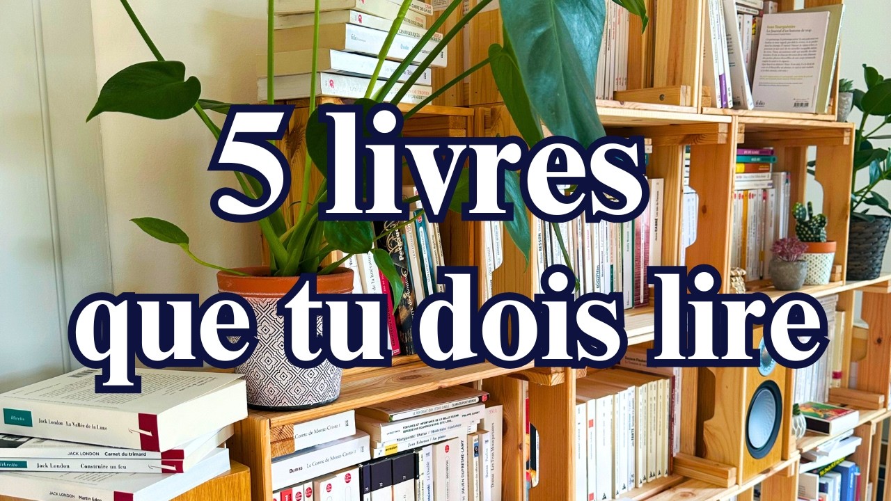 5 livres &agrave; lire pour commencer 2025
